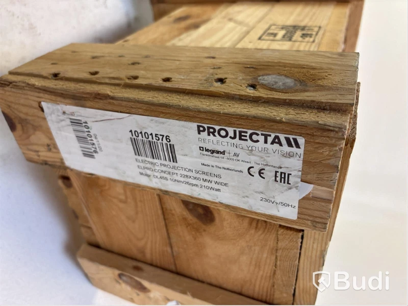 Projecta Elpro Concept 218x350 Wide, HD 16:10 Non Tensioned