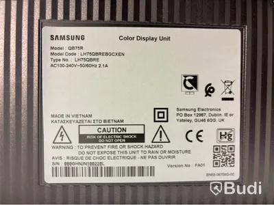 TV Samsung QB75R 4K inkl. konferenssystem
