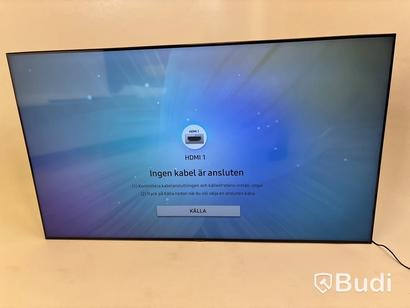 TV Samsung QE75 inkl. väggfäste
