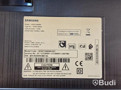 TV-skärm Samsung, UE55TU6905K, 55 tum 4K UHD-TV