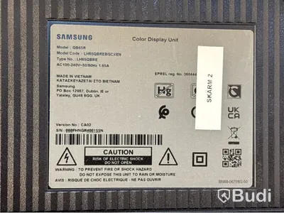TV-skärm Samsung, QB65R, smart digital signage display, 4K