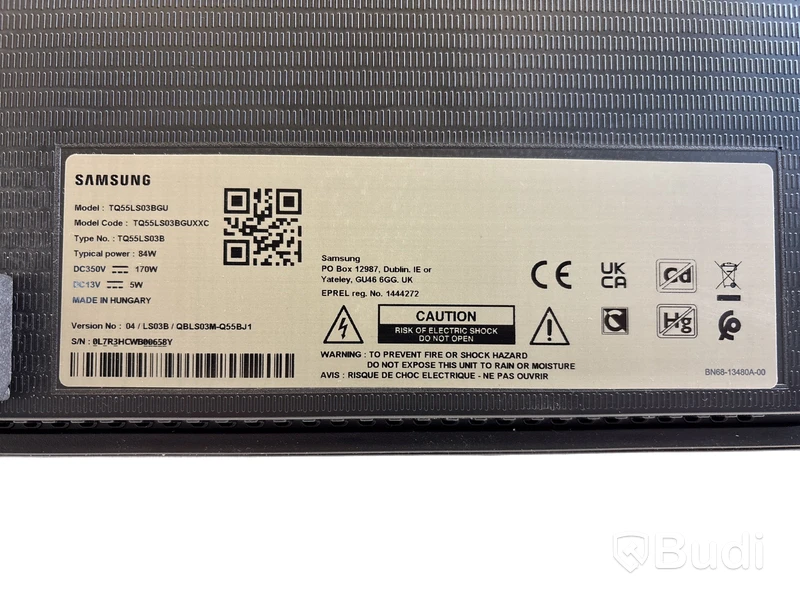 TV-skärm Samsung The Frame (2023) 55 tum 4K QLED TQ55SL03BGU