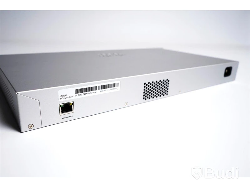 Cisco Meraki Router Ethernet Switch MS120-24P