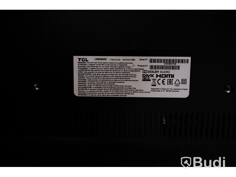 TV - TCL U55S6906 55"