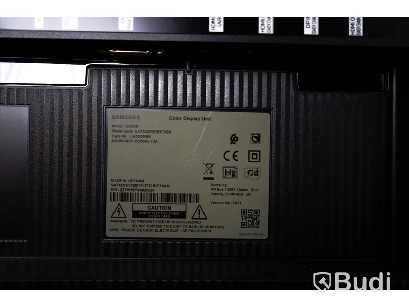TV - Samsung QM55R 55", butiks-tv
