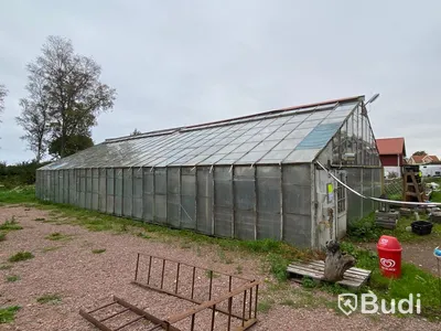 Växthus 200 kvm (10x20 m)