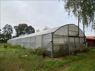 Växthus Filclair 384 kvm (9,6x40 m)