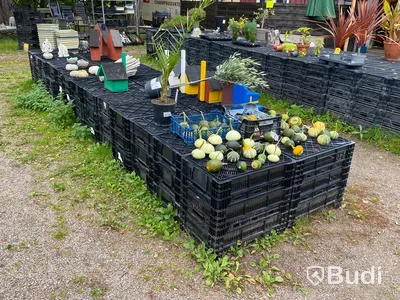 Plastbackar för blommor (40x60 cm) - ca 500 st