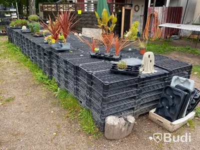 Plastbackar för blommor (40x60 cm) - ca 500 st