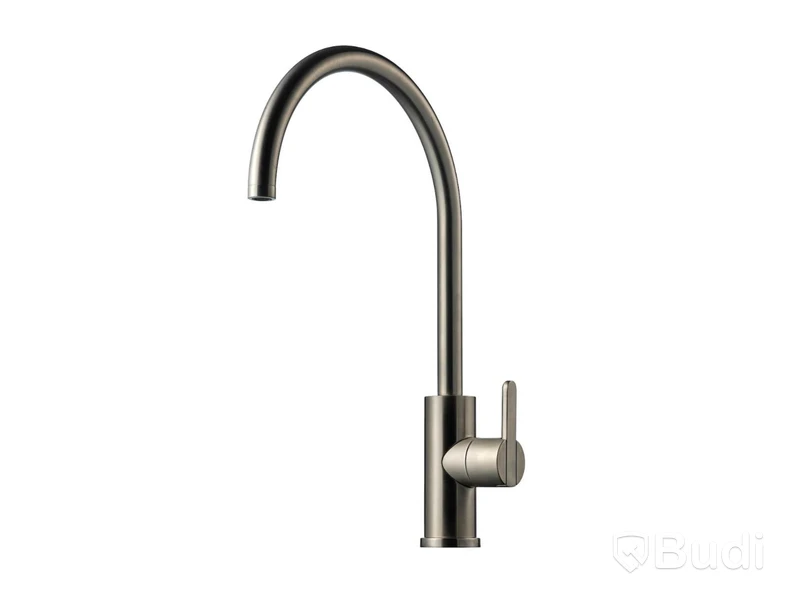 Köksblandare med vridbar pip, Tapwell, TAP180 Brushed Nickel, Art.no:  9422985, ord. Pris ca 4636 kr ex. moms