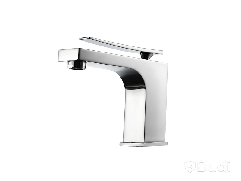 Ettgrepps tvättställsblandare i kantig exklusiv design, Tapwell, ELY071 Krom, Art.no:  8227383, ord. Pris ca 3196 kr ex. moms