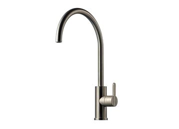 Köksblandare med vridbar pip, Tapwell, TAP180 Brushed Nickel, Art.no:  9422985, ord. Pris ca 4636 kr ex. moms 