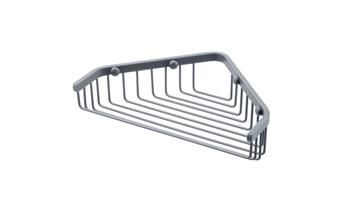 Tvålhylla för väggmontering i hörn.  Tapwell, TA156 Ascot Grey, Art.no:  9422831, ord. Pris ca 876 kr ex. moms 