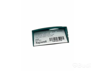 Handdukskrok medium. 2 st per förpackning.  Tapwell, TA242 Ascot Grey, Art.no:  9422839, ord. Pris ca 276 kr ex. moms