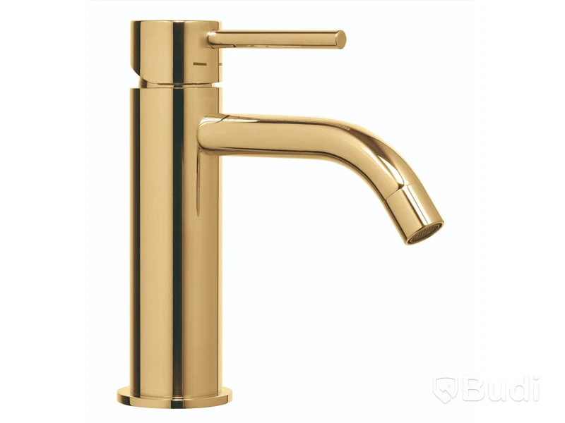 Tvättställsblandare med bockad pip, Tapwell, EVO071L Mässing, Art.no:  9420257, ord. Pris ca 3996 kr ex. moms