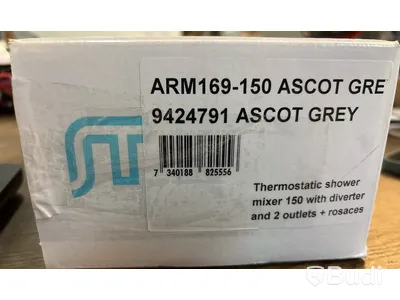 Duschblandare Tapwell, ARM169-150, ascot grey