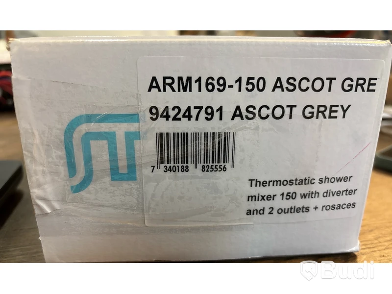 Duschblandare Tapwell, ARM169-150, ascot grey