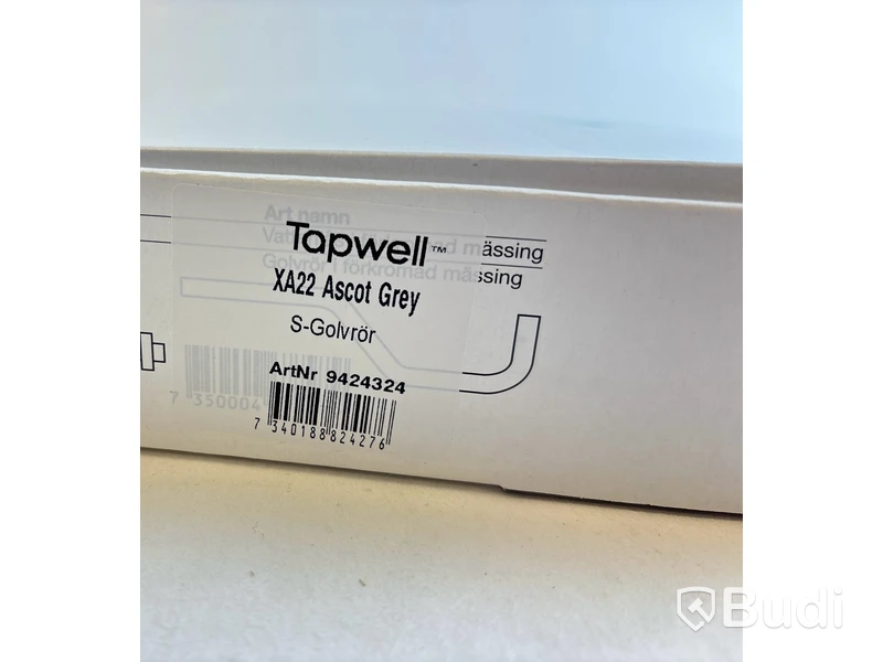S-golvrör Tapwell, XA22, ascot grey