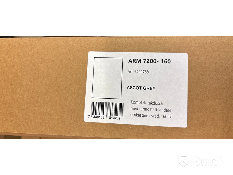 Takduschpaket Tapwell, ARM 7200-160, ascot grey