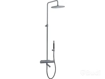 Takduschpaket för badkar Tapwell, TVM2200-160, ascot grey