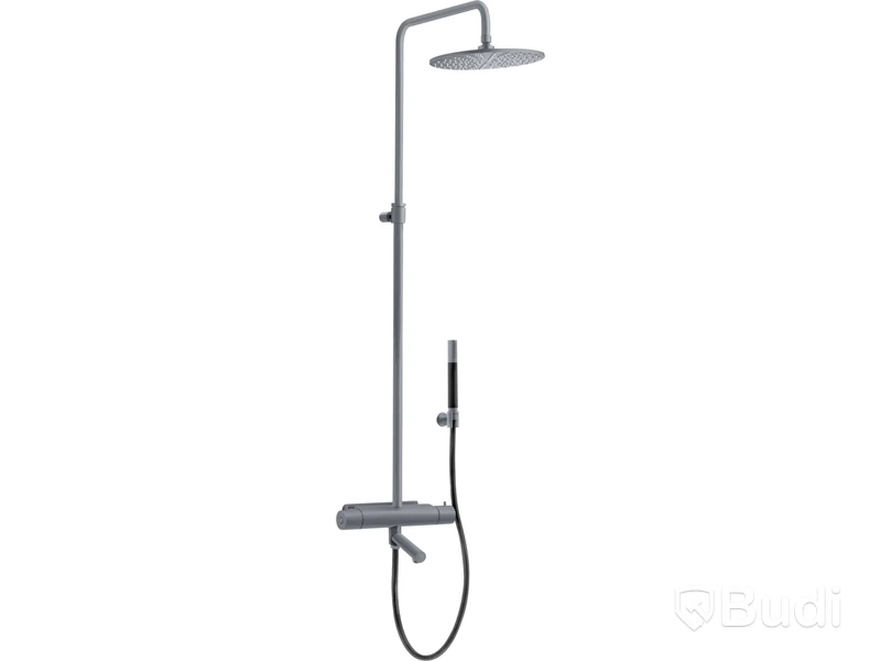 Takduschpaket för badkar Tapwell, TVM2200-160, ascot grey