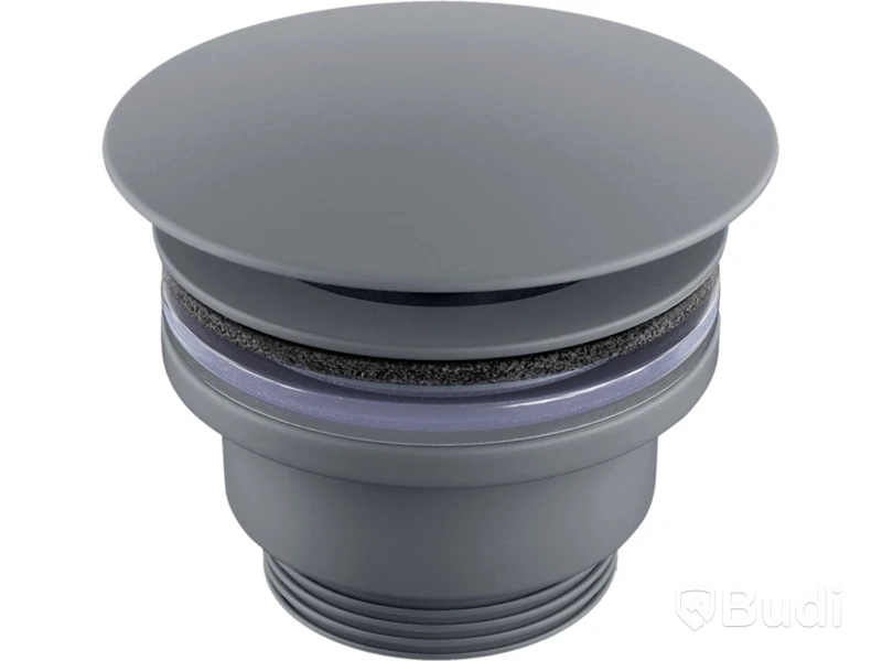2 st. Bottenventil Tapwell, 68400, ascot grey, öppen