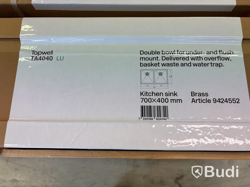 Diskho Tapwell, TA4040, mässing