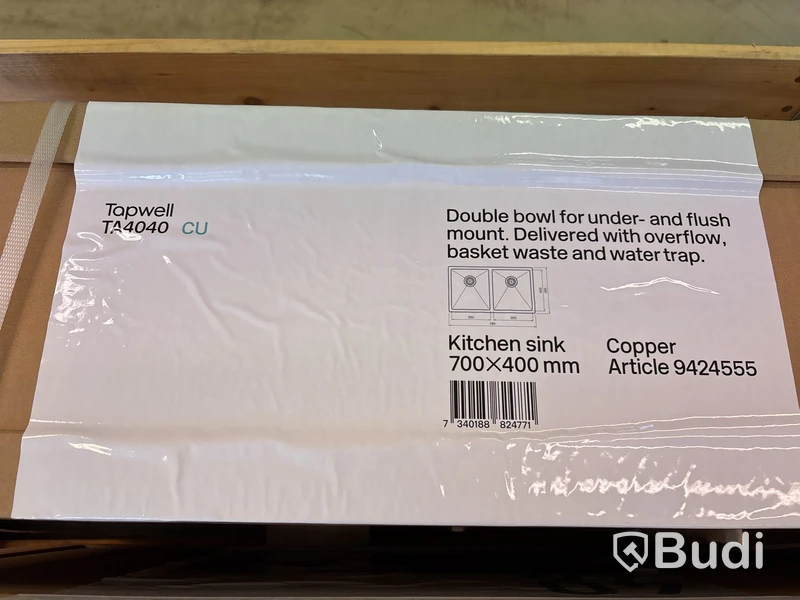 Diskho Tapwell, TA4040, koppar