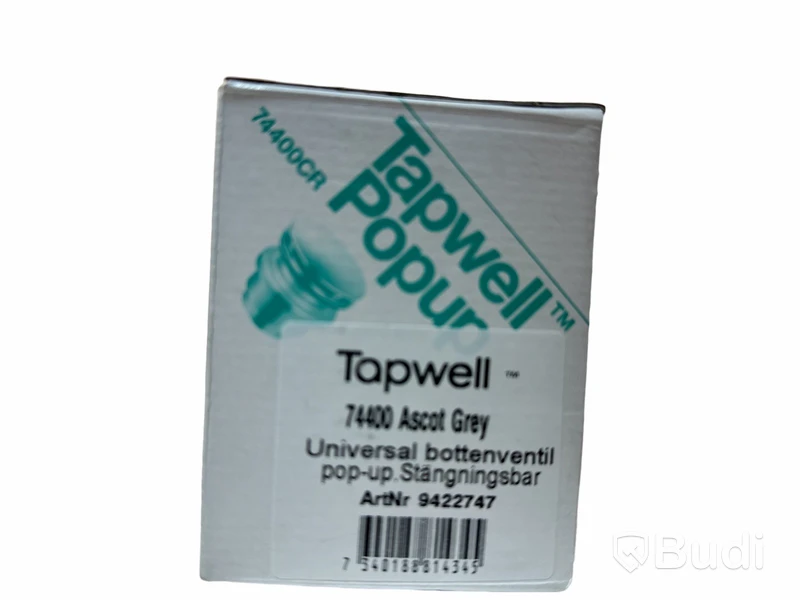 2 st. Bottenventil Tapwell 74400 Universal Pop-up, Totalt ord. pris inkl. moms: ca 1000 kr