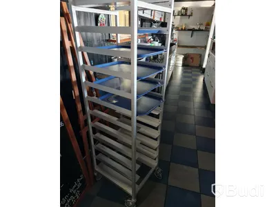 Rullvagn, diskvagn för brickor