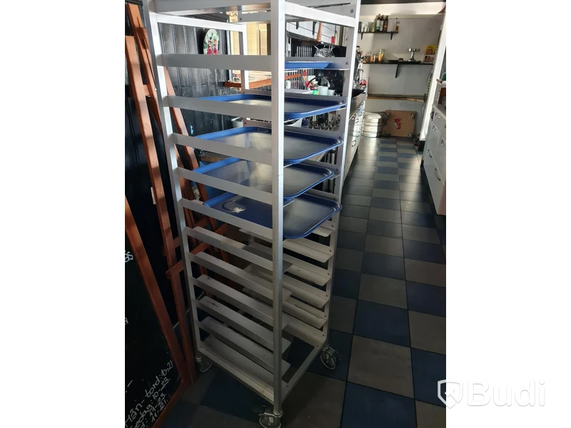 Rullvagn, diskvagn för brickor
