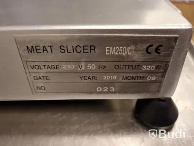 Skärmaskin Meat Slicer EM250/L i nyskick -2019
