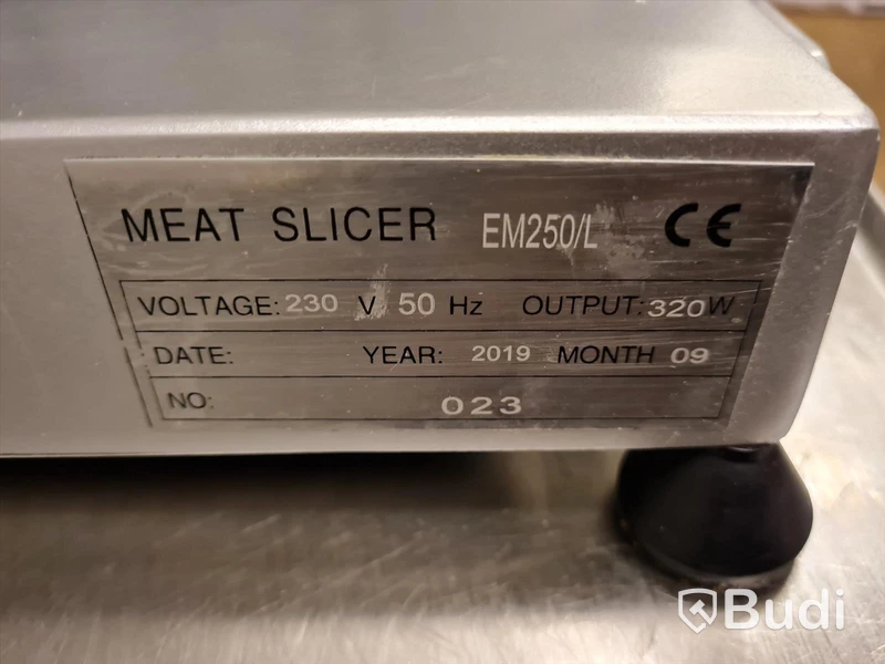 Skärmaskin Meat Slicer EM250/L i nyskick -2019