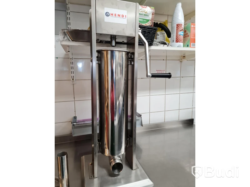 Hendi Sausage Filler 7 liter, korvfyllningsmaskin i rostfritt stål