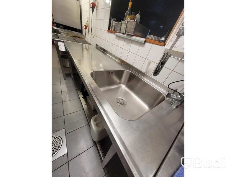 Inmatningsbänk rostfritt stål -2020