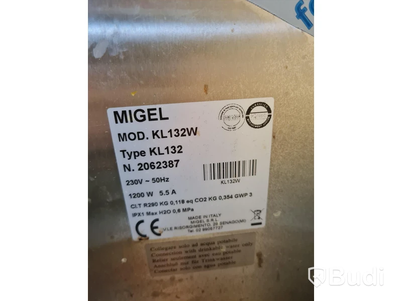 Ismaskin Migel KL132W -2020