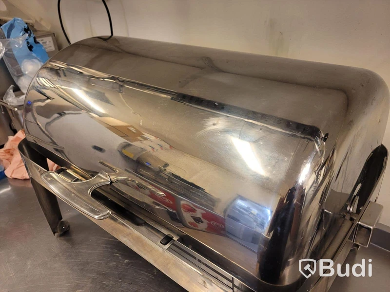 Elektrisk värmehållare roll top chafer Sunnex elite 3 st - rostfritt stål -2019