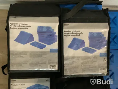Byggbara nivåklossar kit. BILTEMA