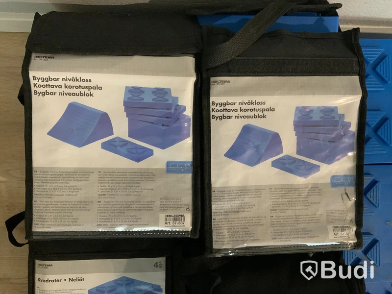 Byggbara nivåklossar kit. BILTEMA