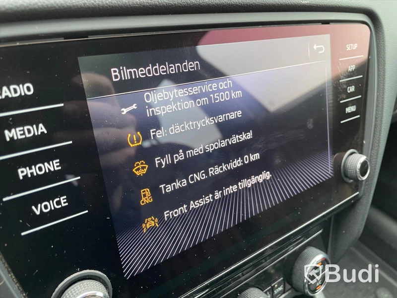 Personbil Skoda Octavia Combi 1.4 CNG DSG Sequential, 110hk, 2018