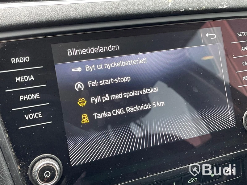 Personbil Skoda Octavia Combi 1.4 CNG DSG Sequential, 110hk, 2018