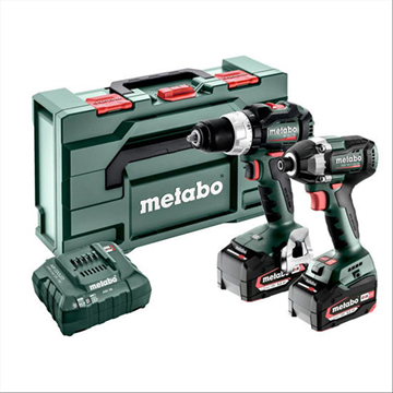 (NY) Verktygspaket Metabo, BS 18 LT BL och SSD 18 LT 200 BL inkl. Laddare och 2 st. Batterier. 