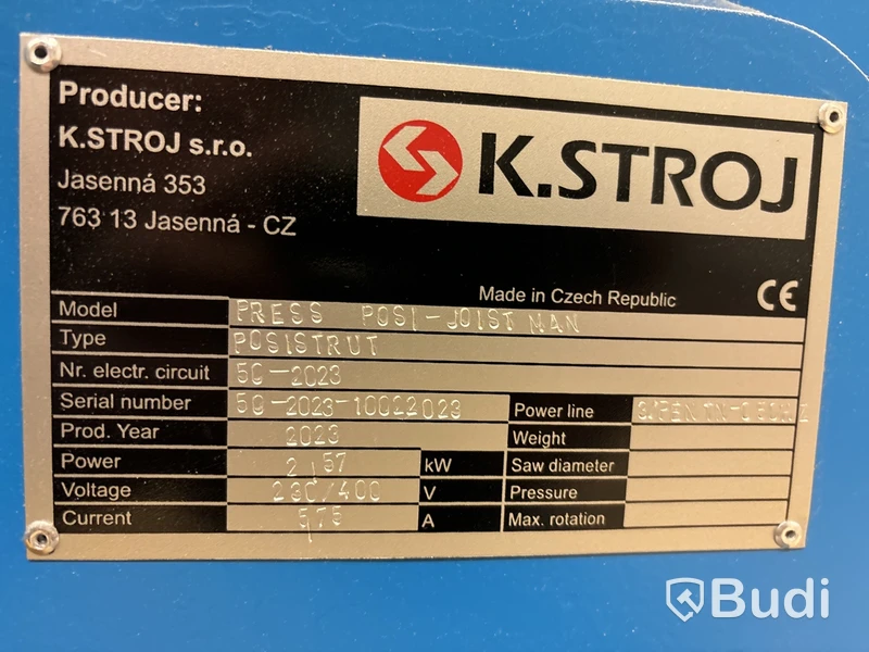 Bjälklagspress Posi-Man