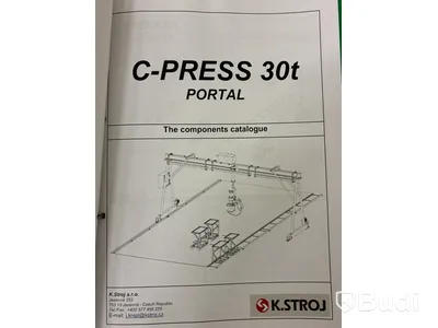 Hydraulisk takstolspress C-press Mark 8C