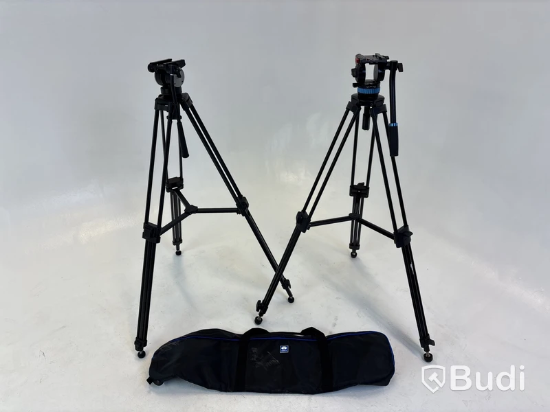 2 st. Videostativ Sirui SH15 och Benro KH25
