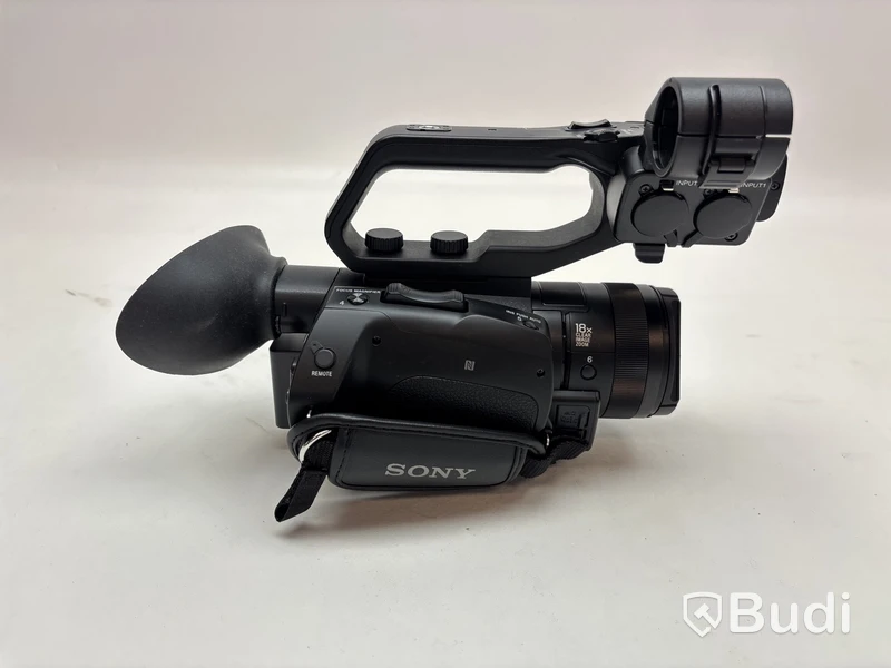 Videokamera Sony nxcam, med tillbehör