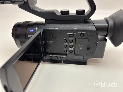 Videokamera Sony nxcam, med tillbehör