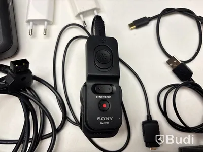 Videokamera Sony nxcam, med tillbehör