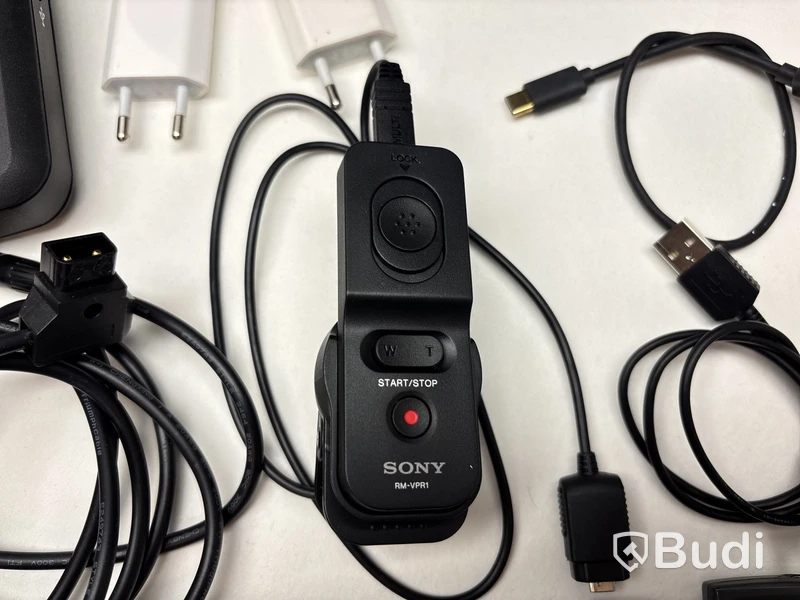 Videokamera Sony nxcam, med tillbehör