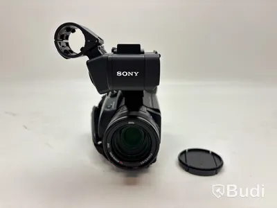 Videokamera Sony nxcam, med tillbehör